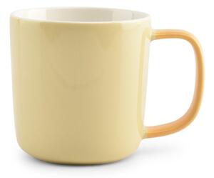 Jasnożółty kubek new bone china 370 ml Mae – ONA