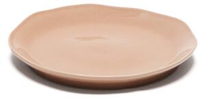 Jasnoróżowy ceramiczny talerz ø 27 cm Tiraya – Kave Home