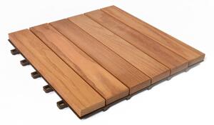 Płytki podłogowe z drewna jesionowego zestaw 6 szt. Rojaplast – Thermowood