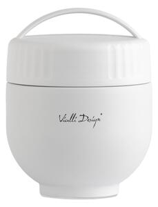 Biały termos na jedzenie ze stali nierdzewnej 680 ml Fuori – Vialli Design
