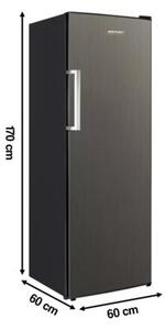 Lodówka MPM 335-CJ-31 Ciemny inox
