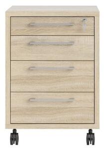 Szafka w dekorze dębu z zamkiem 48x68 cm Prima – Tvilum