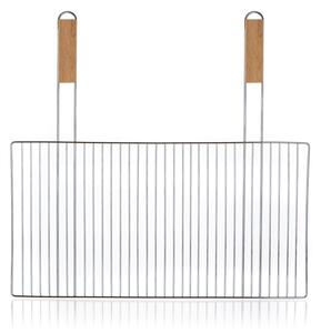 Happy Green Ruszt do grillowania BBQ stalowy, 57 x30 cm