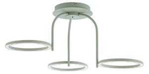 Zewnętrzna Lampa Lucande, Sylvara, ściemnialny, zielony, metal, design