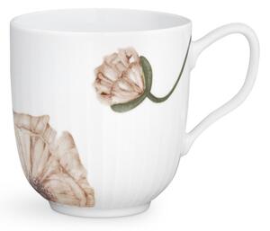 Biały porcelanowy kubek Kähler Design Hammershøi Poppy, 330 ml