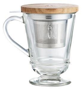 Szklany kubek z sitkiem 270 ml Abeille – La Rochére