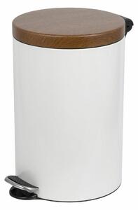 Kosz pedałowy Alda Sherwood Freedom Fresh 12 l,biały, 12 l