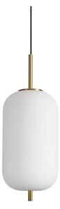 Ideal Lux Ideal Lux - LED Żyrandol na lince UMILE LED/20W/230V śr. 22 cm CRI 90 mosiądz/biały ID314952