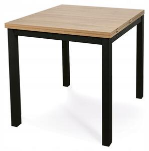 Stół do salonu jadalni nowoczesny rozkładany SJ218D Alex 80-160 cm dąb