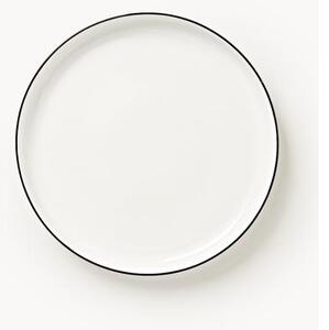 Talerz duży z porcelany Facile, 2 szt