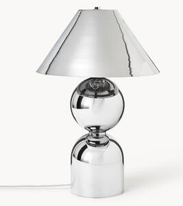 Lampa stołowa ze szkła z regulowanym kloszem Danielle, W 60 cm