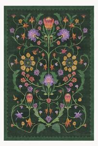 Dywan z krótkim włosiem Protea by Iris Apfel, z możliwością prania