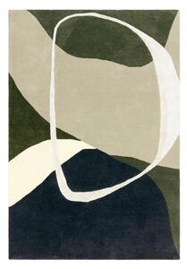 Zielony wełniany dywan tkany ręcznie 160x230 cm Matrix – Asiatic Carpets