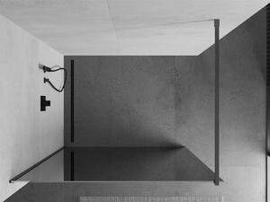 Mexen Kioto ścianka prysznicowa Walk-in 70 x 200 cm, lustro 8 mm, gun gray szczotkowany - 800-070-101-66-50