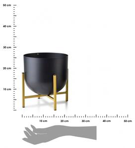 Osłonka Swen Boule Gold Black 26 cm