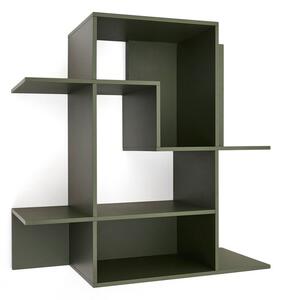 Zielony modułowy system półek 80x80x25 cm Ina – Kave Home