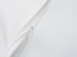 Poszewka dekoracyjna VINING LEAVES 40x40 cm, biała