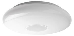 MEGAMAN Lampa sufitowa LED Matter Muse, biała, RGBW, IP54, smart możliwość ściemniania, biały / opal, salon / jadalnia, tworzywo sztuczne, nowoczesny