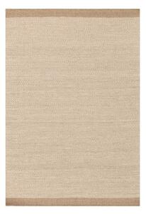 Beżowy/kremowy wełniany dywan tkany ręcznie 120x170 cm Lima Sand – Asiatic Carpets