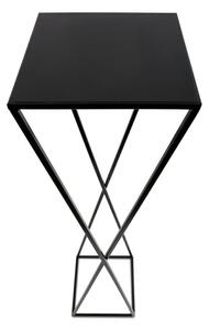 Nowoczesny kwietnik stojący 100 cm czarny