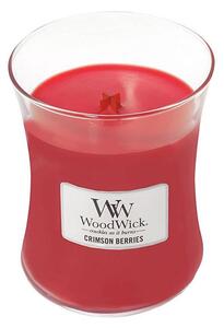 Świeca zapachowa Crimson Berries WoodWick średni wazon