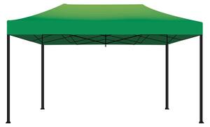 Namiot ogrodowy/altana Kebon 3x4,5 m, wodoodporny, składany, na targi i targi, kolor zielony