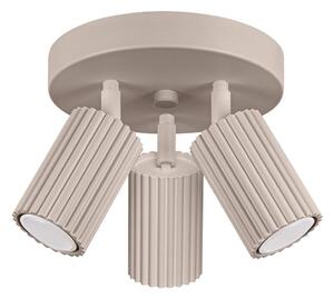 Szarobrązowa metalowa lampa punktowa Gleam – Sollux