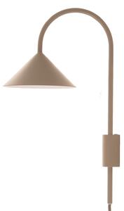 Lampa Ścienna FRANDSEN, Grasp, beżowy, przedpokój, metal, design