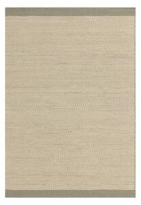 Kremowy/szałwiowy wełniany dywan tkany ręcznie 160x230 cm Lima Sage – Asiatic Carpets