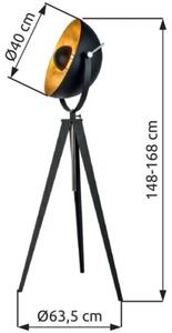 Lampa podłogowa Globo BOWY 40150145X – stylowe oświetlenie do salonu i sypialni