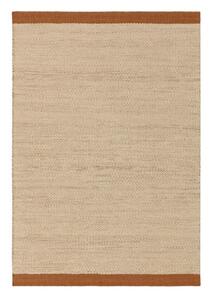 Kremowy/w kolorze terakoty wełniany dywan tkany ręcznie 120x170 cm Lima Rust – Asiatic Carpets