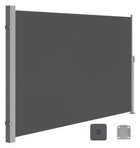 Markiza boczna HORIZON na taras, 160x300cm, szary SongmicsHome