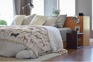 Narzuta na łóżko dwuosobowe 170x240 cm Dog Types – Little Nice Things