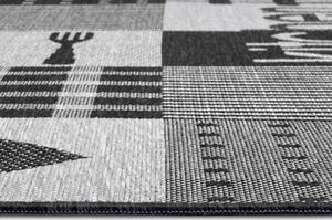 Szary chodnik do kuchni Hanse Home Weave Patchwork Kitchen, 70x180 cm