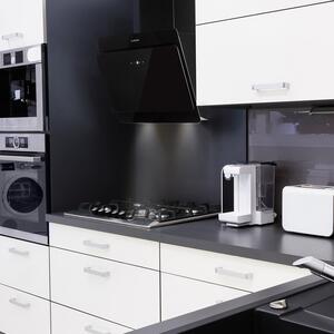 Klarstein Aurica 60, okap kuchenny przyścienny, 60 cm, 610 m³/h, 165 W, 3 prędkości, LED, szkło, kolor czarny