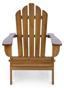 Blumfeldt Vermont, krzesło ogrodowe, adirondack, 73 x 88 x 94 cm, składany, brązowy