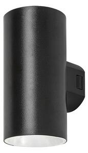Rabalux 77155 zewnętrzna lampa ścienna LED Urfa,18 W, IP65, czarna, 16 cm