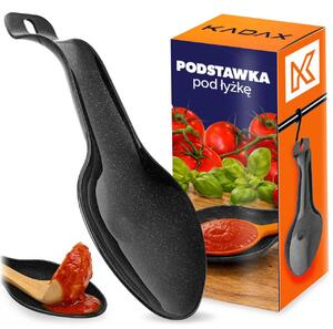 Podstawka pod łyżkę Mauro 29 x 10.5 cm czarna