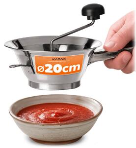 Przecierak do warzyw Rovereto 20 x 8 cm ze stali nierdzewnej