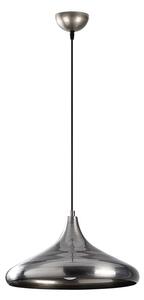 Lampa wisząca w kolorze srebra z metalowym kloszem ø 35 cm Nile – Opviq lights