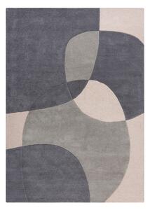 Szary dywan wełniany Flair Rugs Glow, 160x230 cm