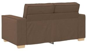 Sofa 2-osobowa brÄ zowa 160x78x84 cm tkanina