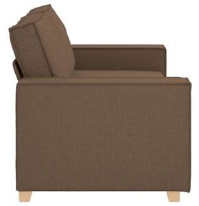 Sofa 2-osobowa brÄ zowa 180x78x84 cm tkanina