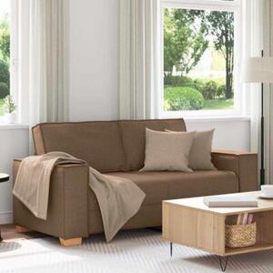 Sofa 2-osobowa brÄ zowa 180x78x84 cm tkanina