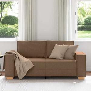 Sofa 2-osobowa brÄ zowa 180x78x84 cm tkanina
