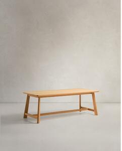 Stół z blatem w dekorze dębu 100x220 cm Idun – Kave Home