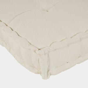 Modularna sofa kremowa z tkaniny - wszechstronny i komfortowy mebel do salonu