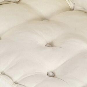 Modularna sofa kremowa z tkaniny - wszechstronny i komfortowy mebel do salonu