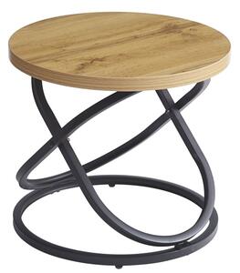 OkrÄ gÅy stolik kawowy nowoczesny Åawa loft Galaxy fi 50 cm dÄ b