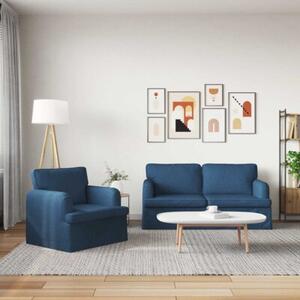 ModuÅowa sofa niebieska z ergonomicznym designem i trwaÅÄ konstrukcjÄ